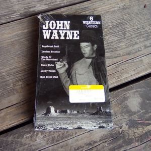 John Wayne Factory Sealed VHS